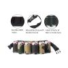Beer Belt Holster, Beer Soda Bottle Belt Holder for Men, Drink Can Holder, Adjustable Waist Pack Bag, Holds 6 Cans, Perfect for Parties, Picnics, Hiking (Camouflage) view 2