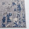 SAFAVIEH Meadow Collection Accent Rug - 3'3" x 5', Grey & Blue, Modern Abstract Design, Non-Shedding & Easy Care, Ideal for High Traffic Areas in Entryway, Living Room, Bedroom (MDW178G) view 3