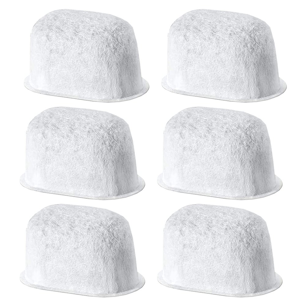 6 Pack of Replacement Breville* Water Filter for Breville* BWF100 BES870 BES810 BES990 BES980 BES920 BES900XL BES870XL BES860XL BES840XL BKC600XL(Activated Charcoal)