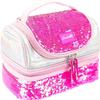 Girabrilla Girabrilla-19021 Children's Lunch Box, 2 Compartments, Magenta, Pink, One Size, 19021 view 1