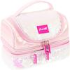 Girabrilla Girabrilla-19021 Children's Lunch Box, 2 Compartments, Magenta, Pink, One Size, 19021 view 2