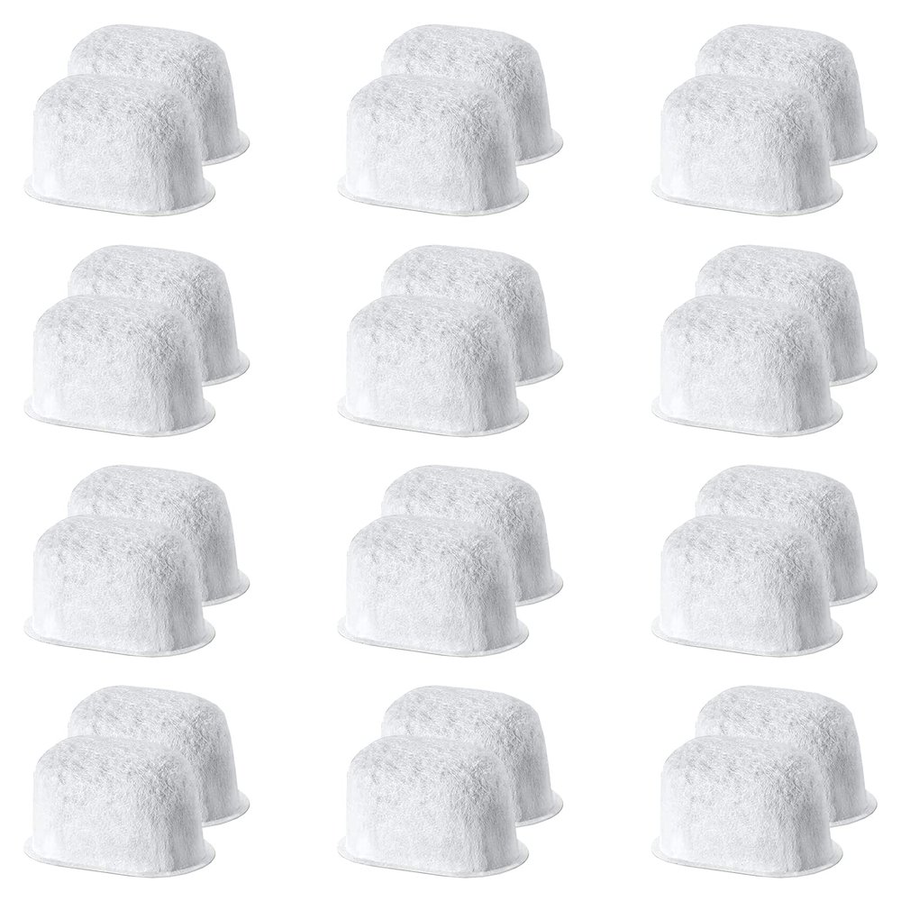 24 Pack of Replacement Water Filter for Breville BWF100 BES870 BES810 BES990 BES980 BES920 BES900XL BES870XL BES860XL BES840XL BKC600XL (Activated Charcoal)