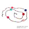 Healifty Sunglasses Trendy Sunglasses Glasses Stand 1Pc Glasses Chain Lanyard Decorative Non-skid Chain Sports Trendy view 4