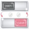 ASSURED SIGNS Dishwasher Magnet Clean Dirty Sign 7 x 2 Inch, Premium Build view 1