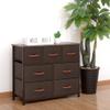 AZL1 Life Concept Storage Organizer 7-Drawer Closet Shelves, Sturdy Steel Frame Wood Top with Easy Pull Fabric Bins for Clothing, Coffee view 4