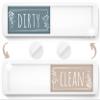 ASSURED SIGNS Dishwasher Magnet Clean Dirty Sign 7 x 2 Inch, Premium Build view 1