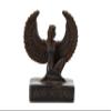 Ancient Egyptian statue of Isis wings Goddess of fertility and was also known as the goddess of motherhood, magic, death, healing, and rebirth .Her name means Queen of the throne view 1