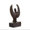 Ancient Egyptian statue of Isis wings Goddess of fertility and was also known as the goddess of motherhood, magic, death, healing, and rebirth .Her name means Queen of the throne view 3