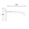 boll Radiant Blue Rose Matte Brown Pink Polarized view 4