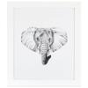 ArtToFrames 24x24 Inch White Picture Frame, This 1.25 Inch Custom MDF Poster Frame is White - Comes with Foam Backing 3/16 inch and Regular Acrylic (FBPLFRBW26074-24x24) view 1