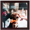 ArtToFrames 24x36 Inch Brown Picture Frame, This 1.25 Inch Custom MDF Poster Frame is Mahogany - Comes with Foam Backing 3/16 inch and Regular Acrylic (FBPLFRBW26039-24x36) view 1