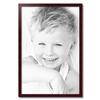 ArtToFrames 24x36 Inch Brown Picture Frame, This 1.25 Inch Custom MDF Poster Frame is Mahogany - Comes with Foam Backing 3/16 inch and Regular Acrylic (FBPLFRBW26039-24x36) view 2