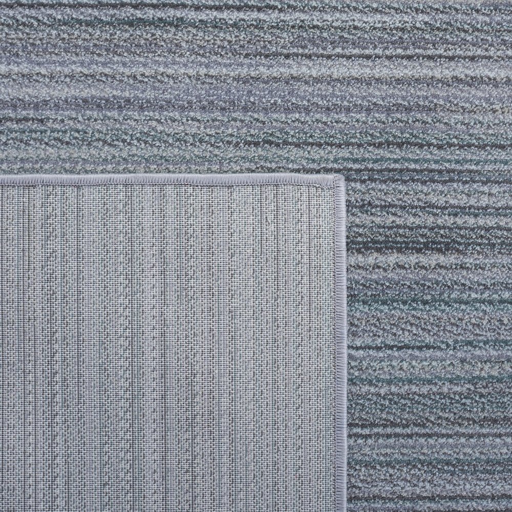 SAFAVIEH Area Rug 8x10 - Herat Collection - Large - Ivory & Dark Grey, Stripe Design, Non-Shedding & Easy Cleaning, Ideal for Living Room, Bedroom, Office, Dining Space (HRT313F)