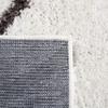 SAFAVIEH Area Rug 8x10 - Berber Shag Collection - Large - Ivory & Grey, Moroccan Design, Non-Shedding & Easy Cleaning, Plush Thick Pile, Ideal for Living Room, Bedroom, Dining Space (BER522F) view 1