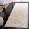 SAFAVIEH Metro Collection Runner Rug - 2'3" x 8', Gold & Ivory, Handmade Wool, Ideal for High Traffic Areas in Living Room, Bedroom (MET903D) view 1