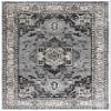 SAFAVIEH Area Rug 8x10 - Brentwood Collection - Large - Grey & Black, Medallion Distressed Design, Non-Shedding & Easy Cleaning, Ideal for Living Room, Bedroom, Office, Dining Space (BNT851H) view 3