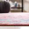 SAFAVIEH Washable Rug Serapi Collection - 8' x 10', Light Blue & Red, Slip Resistant & Easy to Clean, Ideal for Living Room, Bedroom, Dining Space (SEP518J) view 4