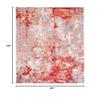SAFAVIEH Area Rug 8x10 - Aston Collection - Large - Red & Grey, Modern Abstract Design, Non-Shedding & Easy Cleaning, Ideal for Living Room, Bedroom, Office, Dining Space (ASN710Q) view 2