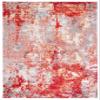 SAFAVIEH Area Rug 8x10 - Aston Collection - Large - Red & Grey, Modern Abstract Design, Non-Shedding & Easy Cleaning, Ideal for Living Room, Bedroom, Office, Dining Space (ASN710Q) view 3
