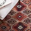 SAFAVIEH Area Rug 8x10 - Herat Collection - Large - Ivory & Grey, Stripe Design, Non-Shedding & Easy Cleaning, Ideal for Living Room, Bedroom, Office, Dining Space (HRT313A) view 4