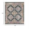 SAFAVIEH Area Rug 8x10 - Madison Collection - Large - Dark Green & Beige, Boho Tribal Distressed Design, Non-Shedding & Easy Cleaning, Ideal for Living Room, Bedroom, Office, Dining Space (MAD481Y) view 2