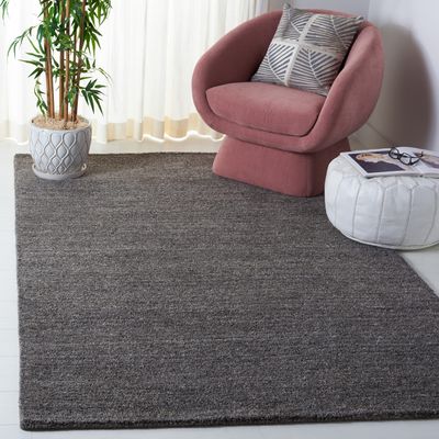 SAFAVIEH Himalaya Collection Accent Rug - 3' x 5', Grey, Handmade Wool, Ideal for High Traffic Areas in Entryway, Living Room, Bedroom (HIM413H)