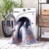 SAFAVIEH Washable Rug Serapi Collection - 8' x 10', Red & Blue, Slip Resistant & Easy to Clean, Ideal for Living Room, Bedroom, Dining Space (SEP580Q) view 3
