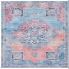 SAFAVIEH Washable Rug Serapi Collection - 8' x 10', Red & Blue, Slip Resistant & Easy to Clean, Ideal for Living Room, Bedroom, Dining Space (SEP580Q) view 4