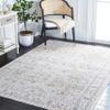 SAFAVIEH Area Rug 8x10 - Moondust Collection - Large - Ivory & Grey, Vintage Distressed Fringe Design, Non-Shedding & Easy Cleaning, Ideal for Living Room, Bedroom, Office, Dining Space (MND660A) view 1