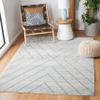 SAFAVIEH Area Rug 8x10 - Adirondack Collection - Large - Light Grey & Light Blue, Modern Geometric Design, Non-Shedding & Easy Cleaning, Ideal for Living Room, Bedroom, Office, Dining Space (ADR251L) view 1