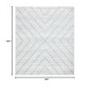 SAFAVIEH Area Rug 8x10 - Adirondack Collection - Large - Light Grey & Light Blue, Modern Geometric Design, Non-Shedding & Easy Cleaning, Ideal for Living Room, Bedroom, Office, Dining Space (ADR251L) view 2