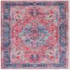 SAFAVIEH Washable Rug Serapi Collection - 8' x 10', Navy & Red, Slip Resistant & Easy to Clean, Ideal for Living Room, Bedroom, Dining Space (SEP518M) view 4