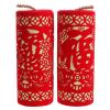 1pair Simulated Firecrackers Ornaments When Darkness Loves Us Chinese New Year Ornament Spring Festival Decoration Red Decor Window Decor Ornaments Red Present view 3