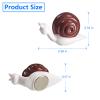 10PCS Snail Shaped Refrigerator Magnets, Cute Kids Magnets, Magnets for Whiteboards, File Cabinet Magnets for Boys, Girls, Kids, Bookshelves, Desks, Files, Kids Halloween Party Gifts view 2