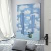 37 Masterpieces by Rene Magritte - Le Beau Monde by Rene Magritte Poster Decorative Painting Canvas Wall Art Living Room Posters Bedroom Painting 20x30inch(50x75cm) view 2