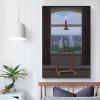 37 Masterpieces by Rene Magritte - The Promenades of Euclid by Rene Magritte Canvas Art Poster and Wall Art Picture Print Modern Family Bedroom Decor Posters 20x30inch(50x75cm) view 4