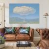 37 Masterpieces by Rene Magritte - The Heartstrings by Rene Magritte Poster Decorative Painting Canvas Wall Art Living Room Posters Bedroom Painting 20x30inch(50x75cm) view 3