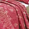 MEET HAPPINESS Lightweight All Season -Attractive Embossed Solid Pattern (Wine red) view 3