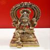 7" Mariamman (South Indian Goddess Durga) | Handmade - Brass view 1