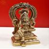 7" Mariamman (South Indian Goddess Durga) | Handmade - Brass view 2