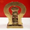 7" Mariamman (South Indian Goddess Durga) | Handmade - Brass view 4
