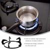 Lurrose 2pcs Gas Stove Bracket Stove Cookware Ring Pan Stand Kitchen Gas Stove Racks Kitchen Accessories Gas Stove Holders Metal Gas Stove Rack Kitchen Stove Accessories Wok Support Rack view 4