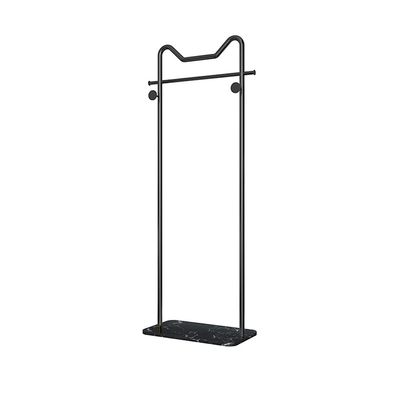 XXZY Floor Coat Rack Coat Rack,Floor-Standing Coat Rack Nordic Metal Vertical Hang Coat Hanger,Stable Marble Base 68 Inches High Perfect Decoration (Color : A)