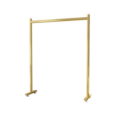 floor coat rack Floor-standing Coat Rack,Metal Coat Rack,Adjustable Foot Pad Single Pole Hang Coat Hanger For Coats,Hats,Bags 51 Inches High Perfect decoration ( Color : Gold , Size : 100*40*130 )