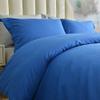 100% Cotton 600 Thread Count Duvet Cover, 1 Piece Duvet Cover with Zipper Closure & Corner Ties, Comforter Cover (Full/Queen Size, Royal Blue) view 3