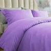 100% Cotton 600 Thread Count Duvet Cover, 1 Piece Duvet Cover with Zipper Closure & Corner Ties, Comforter Cover (Full/Queen Size, Lavender) view 3