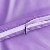 100% Cotton 600 Thread Count Duvet Cover, 1 Piece Duvet Cover with Zipper Closure & Corner Ties, Comforter Cover (Full/Queen Size, Lavender) view 4