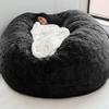 Bean Bag Chair Giant Adult Beanbag Chair 5ft /6ft /7ft Bean Bag Cover Comfy Fur Oversized Bean Bag Couch Large Cuddle Chair Fluffy Lazy Sofa Big (it was only a Cover, not a Full Bean Bag) view 1