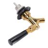 Beer Faucet Beer Tap Stainless Steel Brass Non Adjustable Beer Keg Tap with Crank Handle for Bars Restaurants Hotels view 3