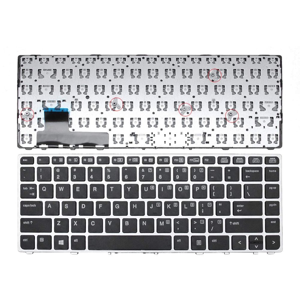 yhfshop for HP EliteBook Folio 9470M Keyboard 702843-001- US Without Backlight